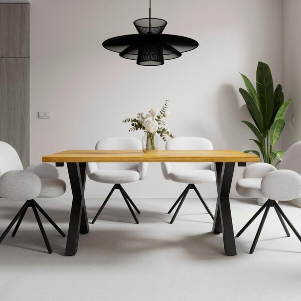 Bessagi Home Raztegljiva Miza Ariano, Hrast, 160-240x90