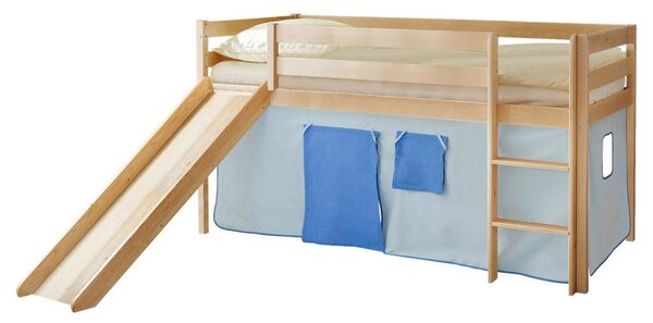 Livetastic Igralna Postelja Manuel, 90x200, Modra, Tobogan