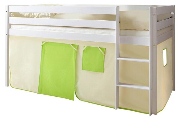 Livetastic Pograd Malte, 90x200, Bor, Masivno, Zelena