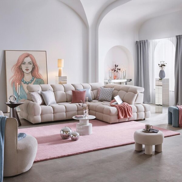 Modern Living Okrasna Blazina Melania, Roza, Ca. 45/45 Cm