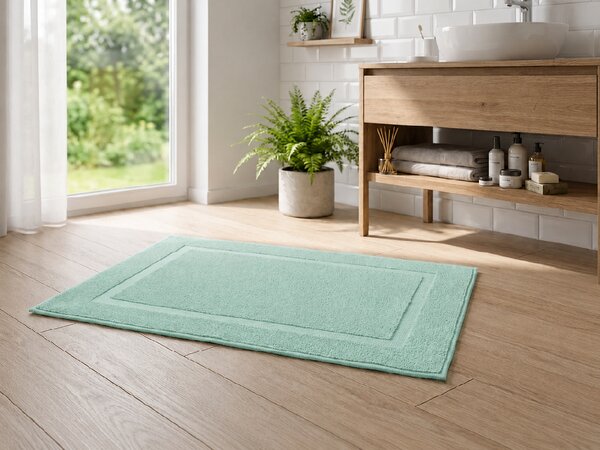 Hotelska preproga COMFORT COLOR 50 x 75 cm, mentolova