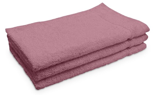 Brisača CLASSIC COLOR mala staro rožnata 30x50 cm, 100% bombaž