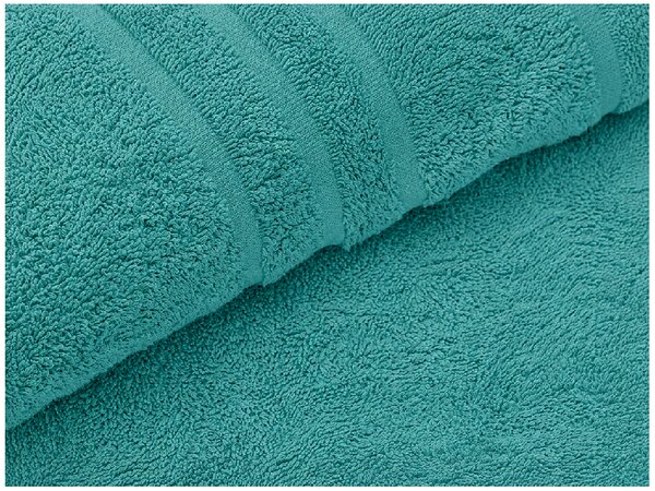 Brisača CLASSIC COLOR 70 x 140 cm v petrolejski barvi, 100% bombaž