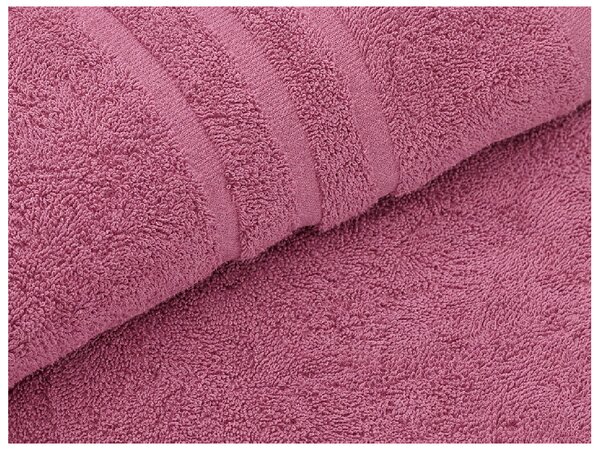 Brisača CLASSIC COLOR 70 x 140 cm staro roza, 100% bombaž