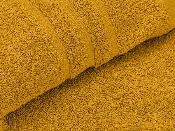 Brisača CLASSIC COLOR 70 x 140 cm gorčična, 100% bombaž