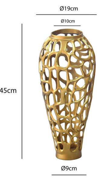 VAZA 45 cm kovina