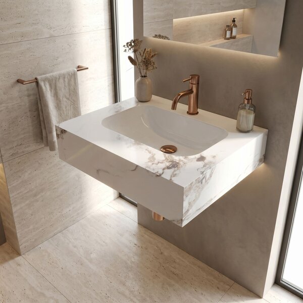 Stenski umivalnik Rea Aresa Cold Jade 60