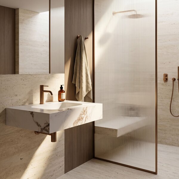 Stenski umivalnik Rea Aresa Cold Jade 70