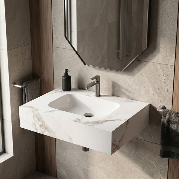 Stenski umivalnik Rea Aresa Cold Jade 70