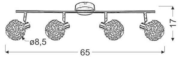 REFLEKTOR Collar 65/8.5/17 cm
