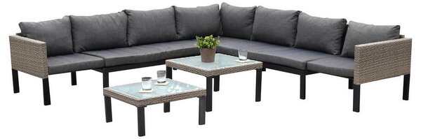 LOUNGE GARNITURA aluminij