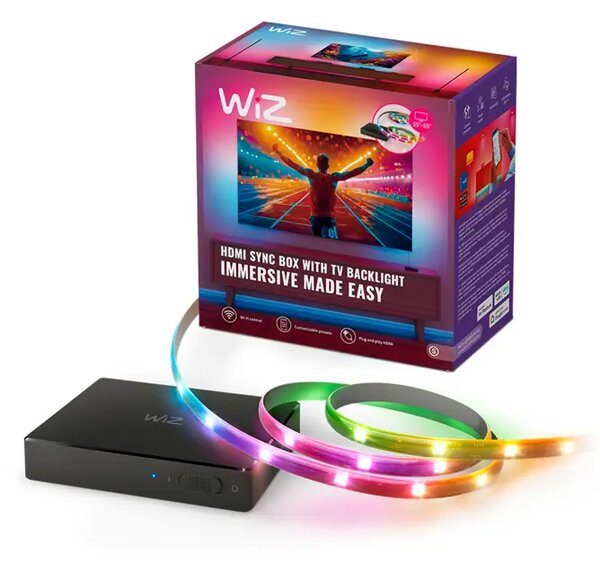 PHILIPS WIZ HDMI SYNC BOX ZA OSVETLITVO OZADJA TV + LED TRAK RGB+2700-6500K 8720169078604