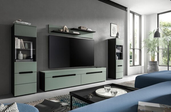 DNEVNI REGAL, sivozelena