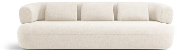 Bež sedežna garnitura iz tkanine bouclé 226 cm Jenny – Micadoni Home