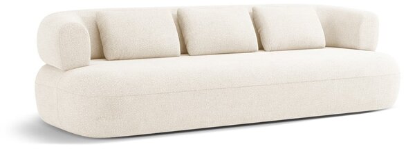 Bež sedežna garnitura iz tkanine bouclé 226 cm Jenny – Micadoni Home