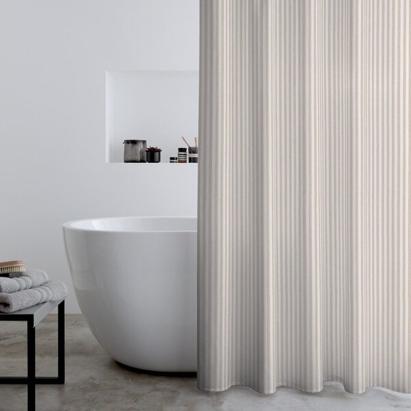 Zavesa za tuš 180x180 cm Timeless Stripe – Catherine Lansfield