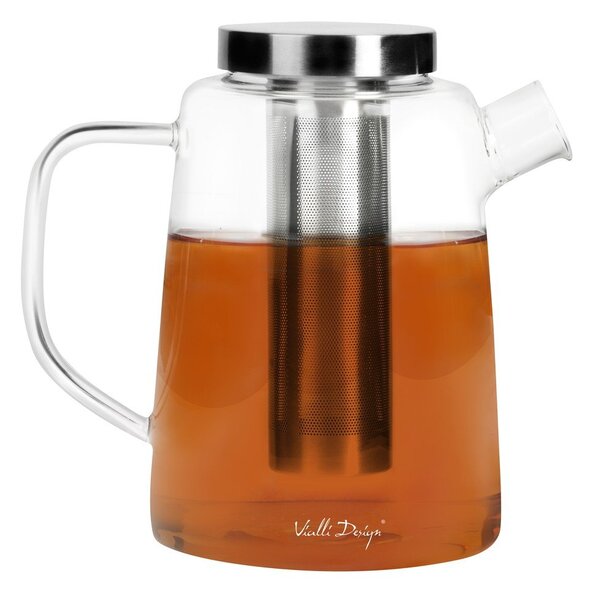 Stekleni čajnik Vialli Design, 1,5 l