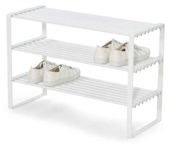 Bela kovinska omarica za čevlje 70x49x29 cm Rex – Spinder Design