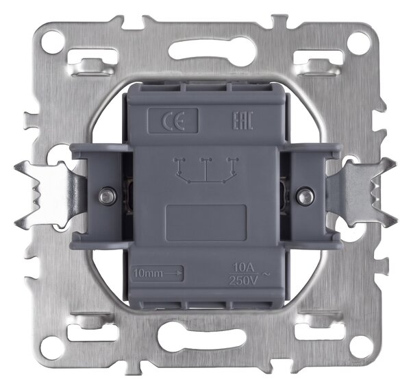 Enojno Stikalo OSTE JNH006-W GREY