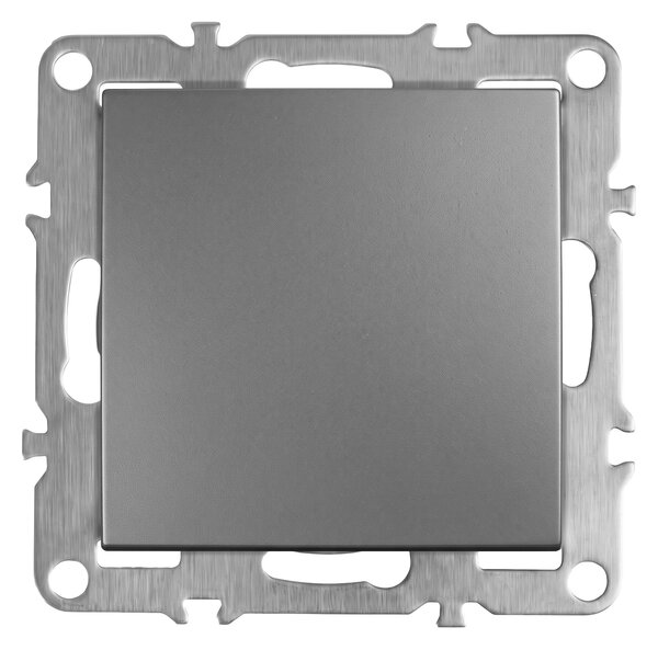 Enojno Stikalo OSTE JNH006-W GREY
