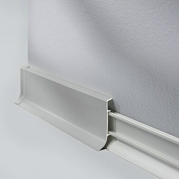 LOGOCLIC Zaključna letev KSL (250 cm x 18,5 mm x 60 mm, Sive barve)