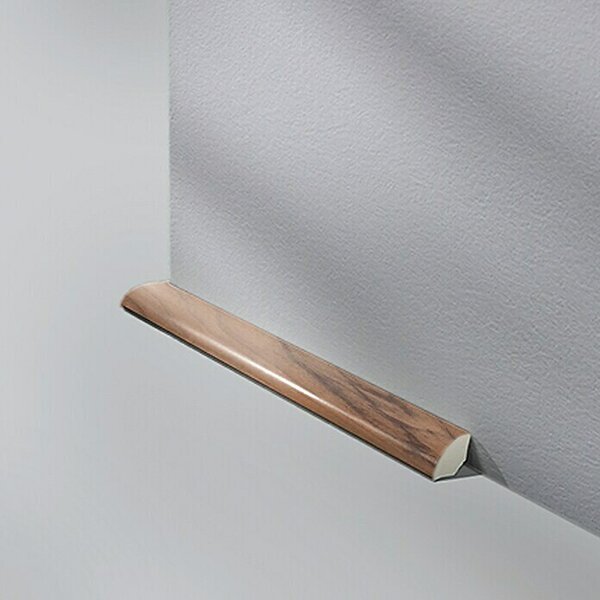 LOGOCLIC Četrtinska palica oreh (250 cm x 14 mm x 14 mm)
