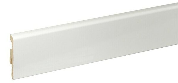 Zaključna letev FU07L (240 cm x 10 mm x 58 mm, MDF, Površinska obdelava: Lakirana površina)