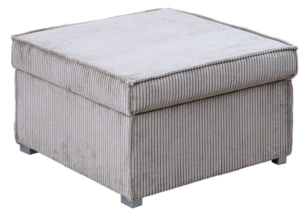 Bež tabure SMART COSARO z odlagalnim prostorom 65x65 cm