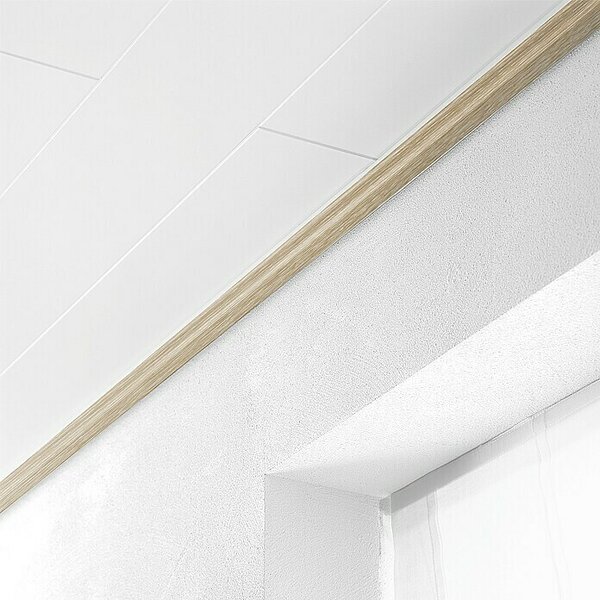 LOGOCLIC Zaključna letvica hrast Spree (Do x Š x V: 260 cm x 36 mm x 16 mm, MDF)