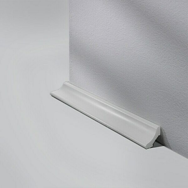 LOGOCLIC Vdolbljena letvica svetlo siva (250 cm x 20 mm x 20 mm)