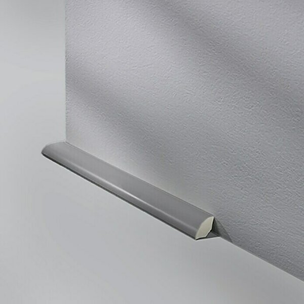 LOGOCLIC Četrtinska palica siva (250 cm x 14 mm x 14 mm)