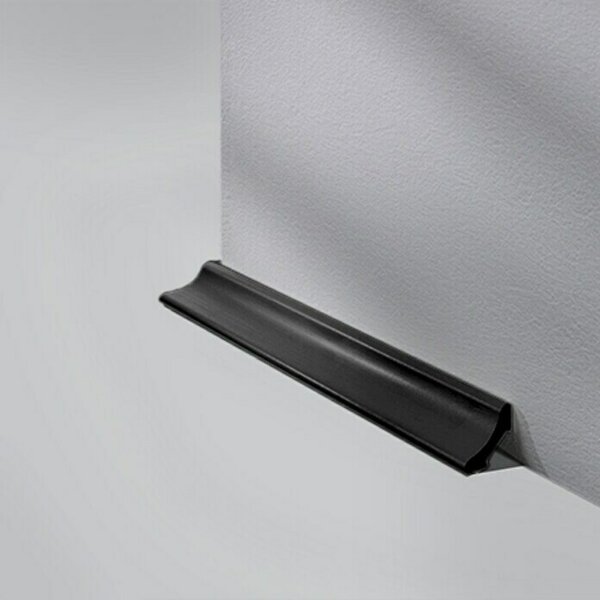 LOGOCLIC Vdolbljena letvica črna (250 cm x 20 mm x 20 mm)