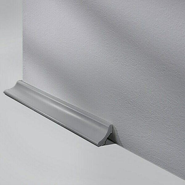 LOGOCLIC Vdolbljena letvica siva (250 cm x 20 mm x 20 mm)