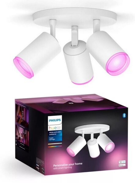 Philips - LED RGBW Zatemnitveni reflektor Hue FUGATO 3xGU10/4,2W/230V bela