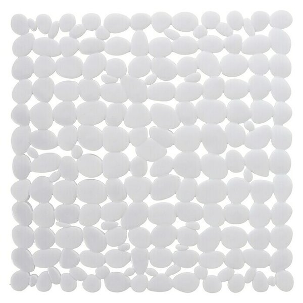 Diaqua Protizdrsna preproga Sasso (53 x 53 cm, PVC, Bele barve)