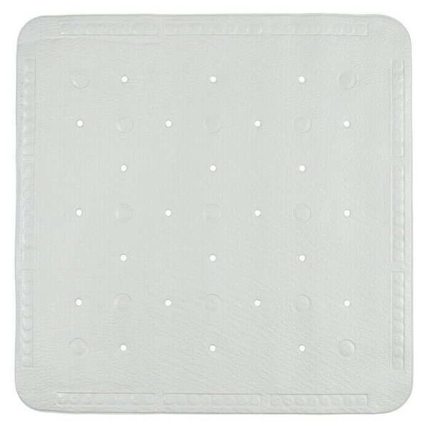 Diaqua Protizdrsna preproga Smoothie (54,5 x 54,5 cm, PVC, Bele barve)