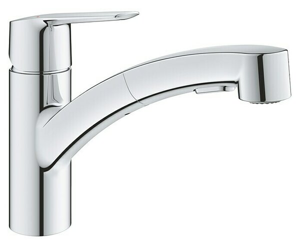 Grohe QuickFix Armatura za pomivalno korito (Krom, Izvlečno, Sijaj)