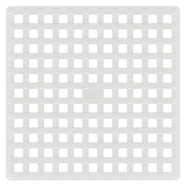 Diaqua Protizdrsna preproga Square (Do x Š: 53 x 53 cm, PVC, Bele barve)