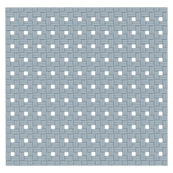 Diaqua Protizdrsna preproga Basky (54 x 52 cm, PVC, Srebrne barve)