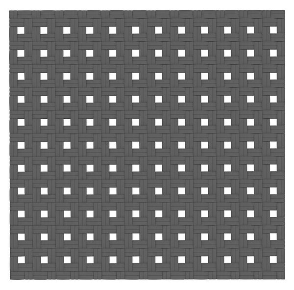 Diaqua Protizdrsna preproga Basky (54 x 52 cm, PVC, Črne barve)