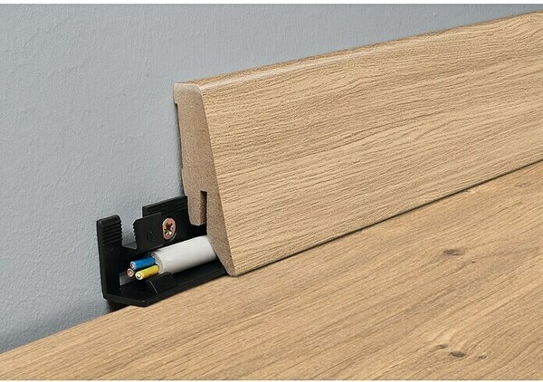 LOGOCLIC Zaključna letev K58 C hrast Rheas (260 cm x 18 mm x 58 mm, MDF)