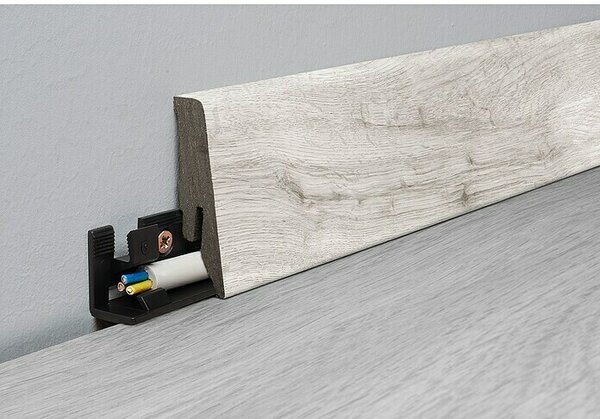 LOGOCLIC Aquaprotect Smart Zaključna letev K58 hrast Rana (260 cm x 18 mm x 58 mm, MDF/HDF)