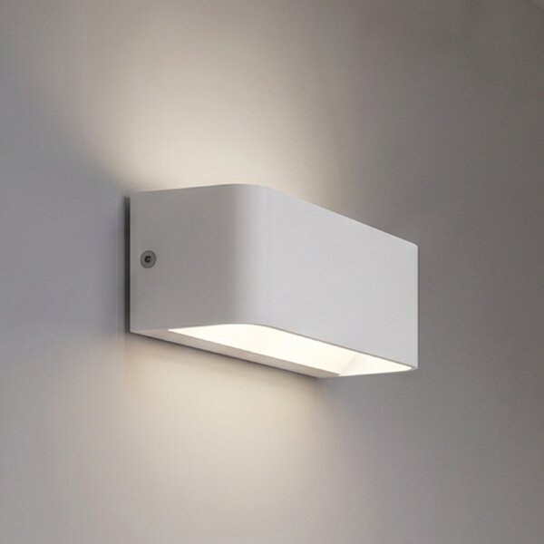 EGLO connect pametna LED-stenna svetilka za zunanjo uporabo SANIA-Z, bela, IP55, zatemnjen, Bela, Aluminij