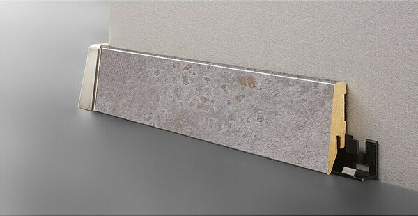 LOGOCLIC Zaključna letev K58 Albus (Do x Š x V: 260 x 18 x 58 mm, MDF)