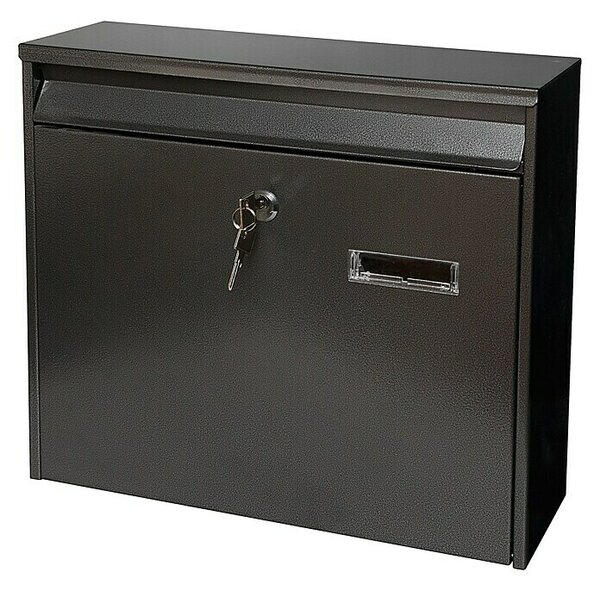 Portaferm Stenski poštni nabiralnik PF 44 (Do x Š x V: 10 x 36,2 x 32,2 cm, Sive barve, Jeklo)