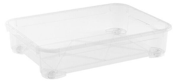 Regalux Škatla za pod posteljo XXM (Do x Š x V: 79 x 58 x 18 cm, 52 l, S koleščki)