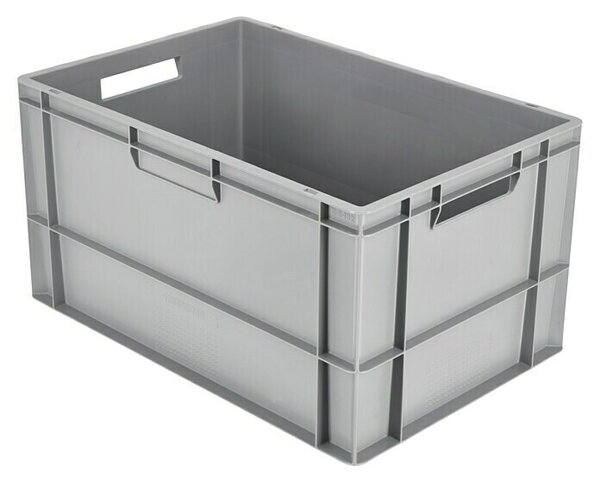 BAUHAUS Euro škatla (Do x Š x V: 60 x 40 x 32 cm, 60 l, Sive barve)