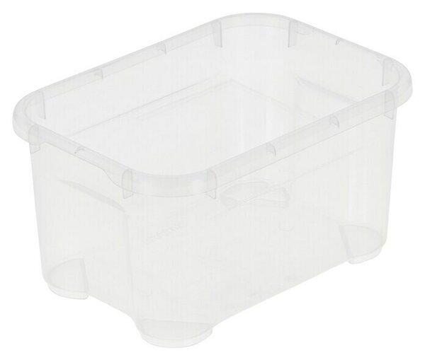 Regalux Zaboj za shranjevanje Clear-Box (Do x Š x V: 25,6 x 18,1 x 13,6 cm, 4 l, Prozorna)