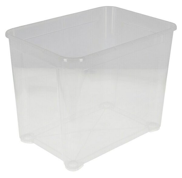Regalux Prozorna škatla XL (Do x Š x V: 54,8 x 38,4 x 42,2 cm, 70 l, Prozorna)