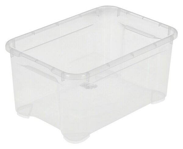 Regalux Zaboj za shranjevanje Clear-Box (Do x Š x V: 37,6 x 26 x 18,9 cm, 13,5 l, Prozorna)